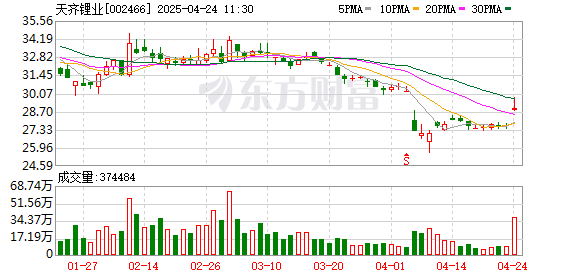 牛策略 天齐锂业2024年净亏79亿 锂价下滑叠加巨额资产减值致业绩崩塌