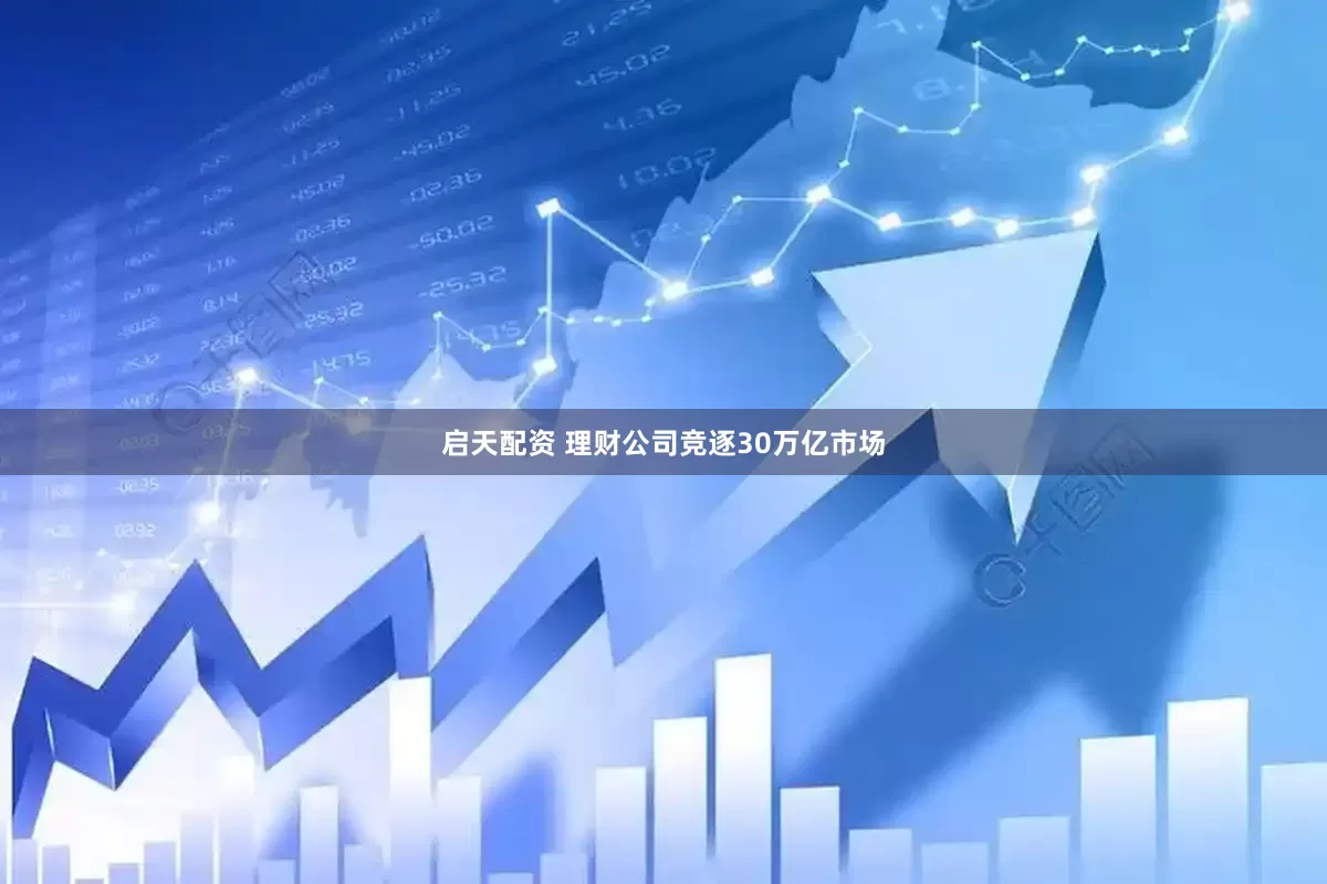 启天配资 理财公司竞逐30万亿市场