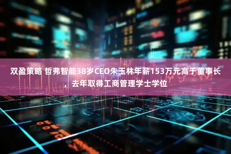 双盈策略 哲弗智能38岁CEO朱玉林年薪153万元高于董事长，去年取得工商管理学士学位